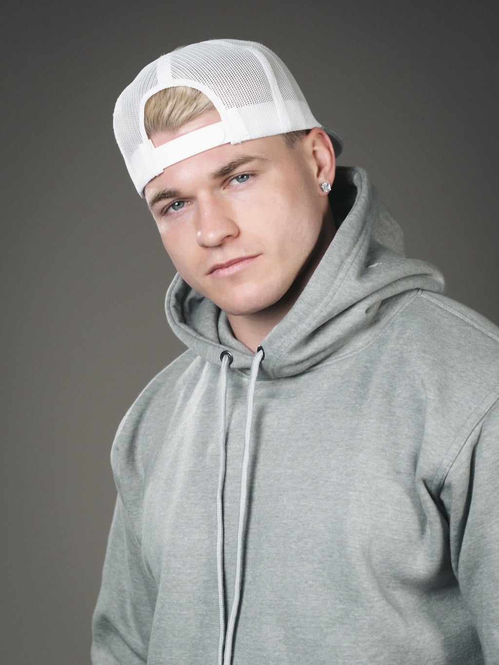 Grey Trucker Cap (4)