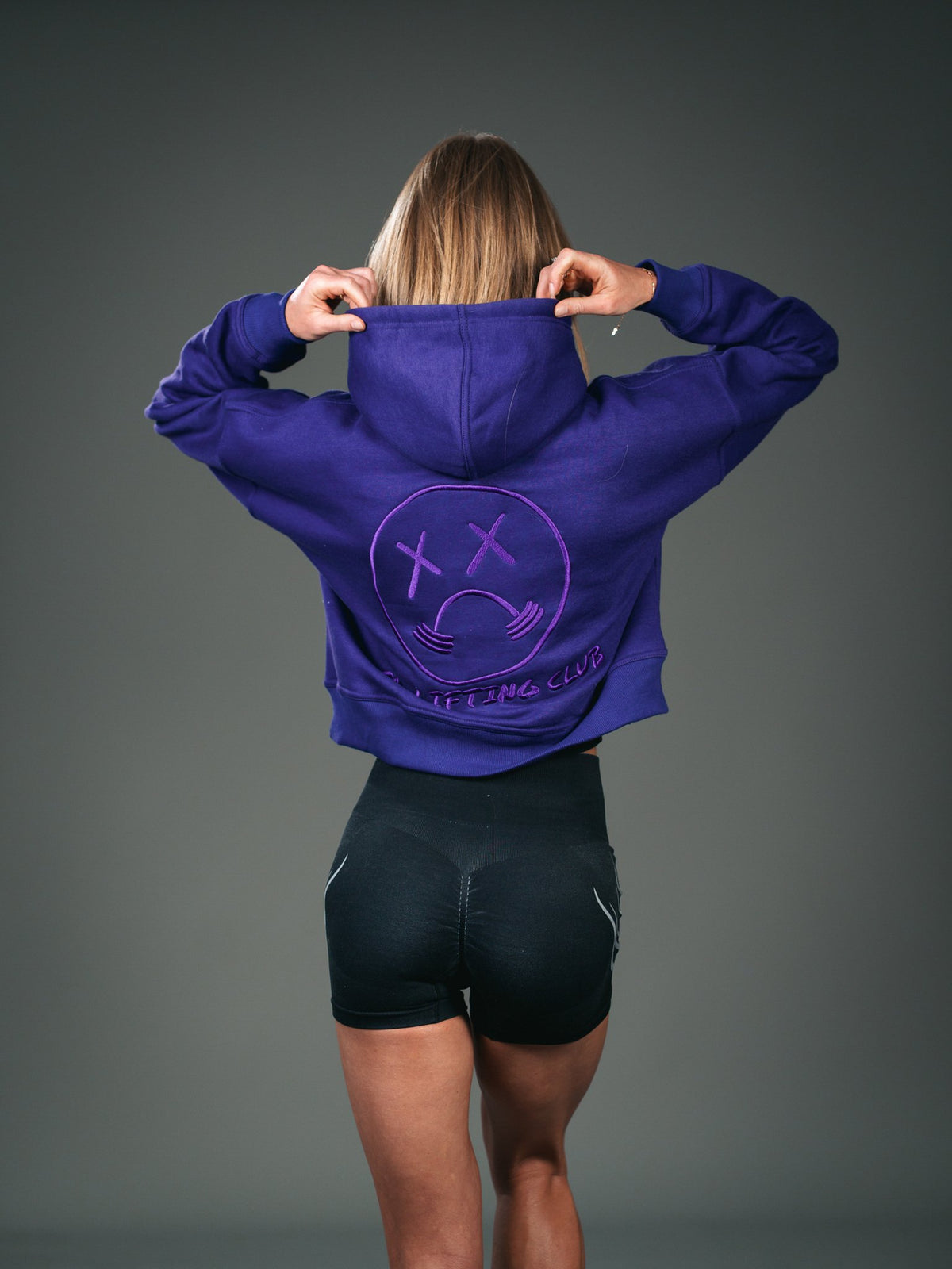 Purple Crop Hoodie (5)
