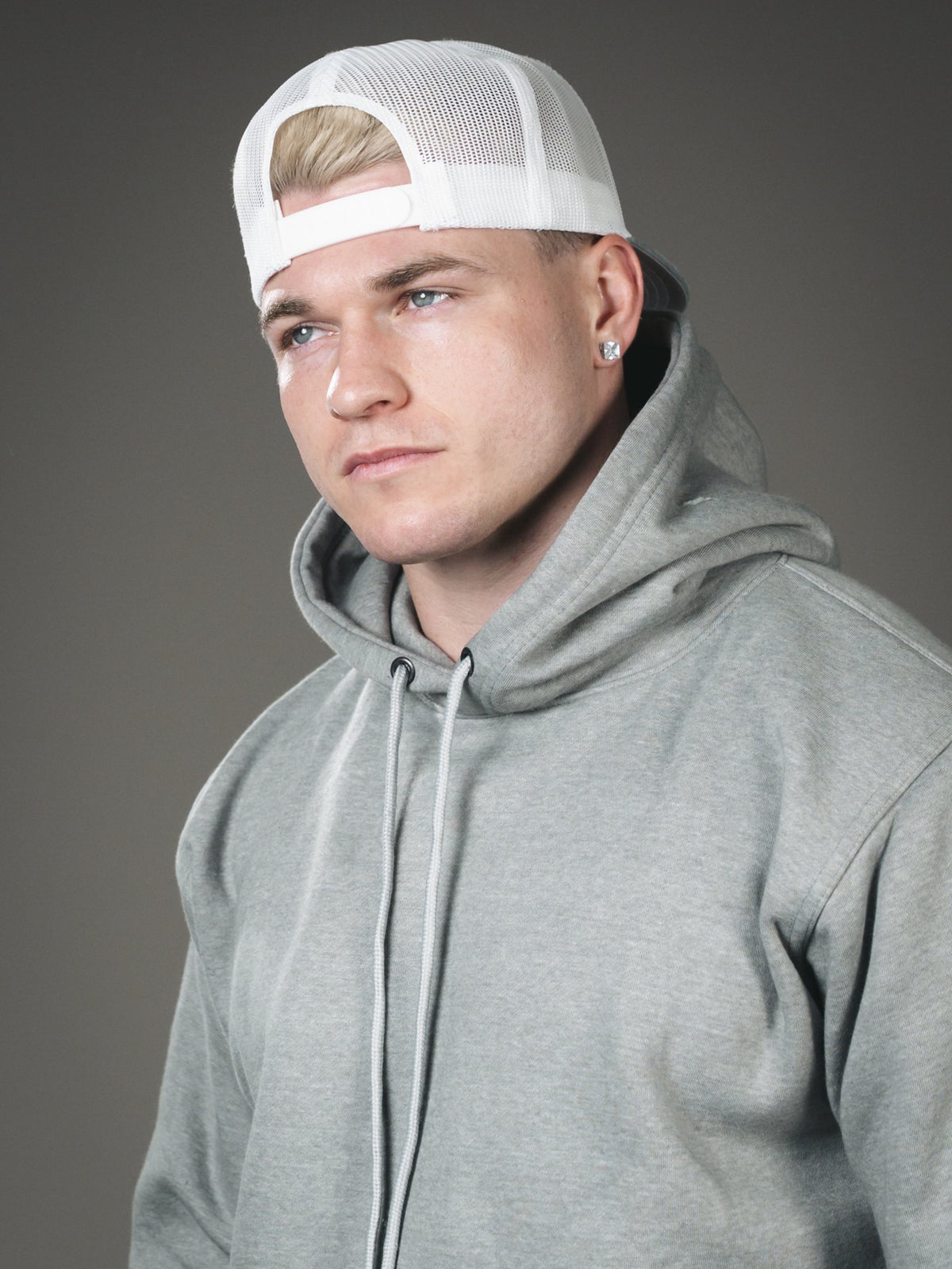 Grey Trucker Cap (5)