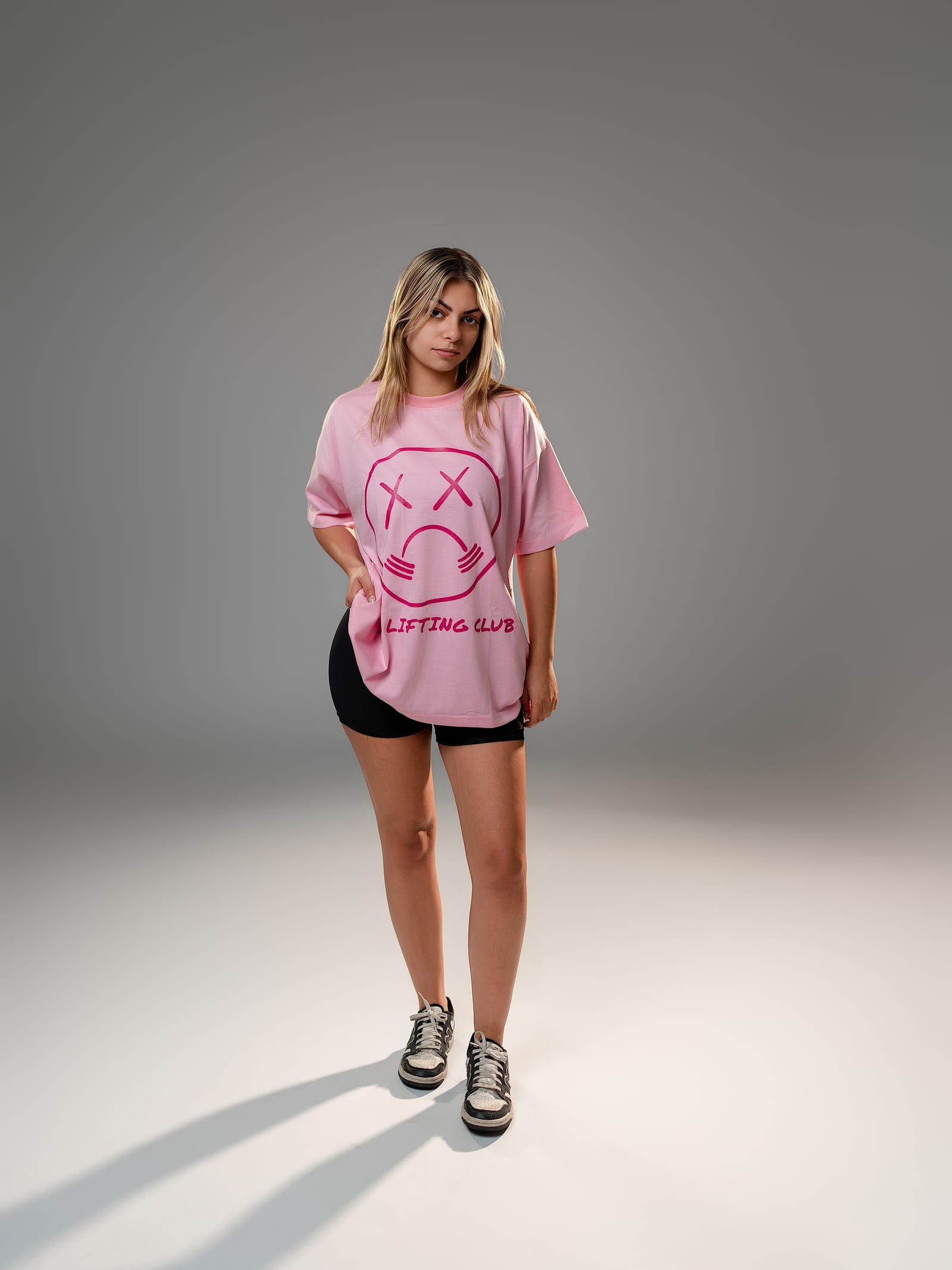 Pink Oversized Tee