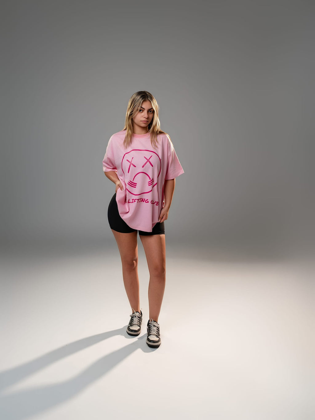 Pink Oversized Tee