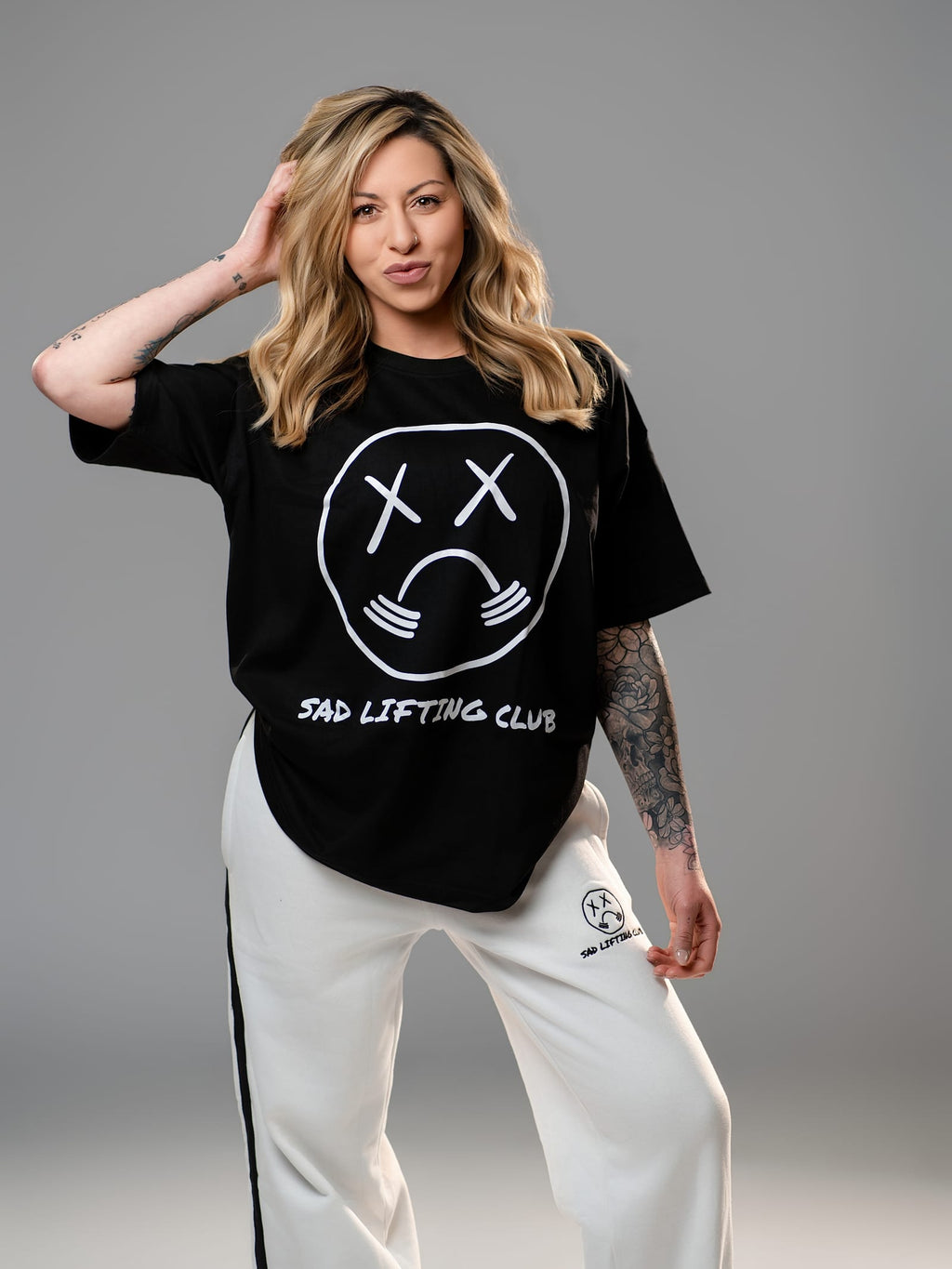 Black Oversized Tee