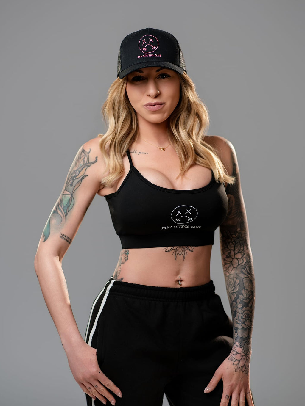 Black Sports Bra