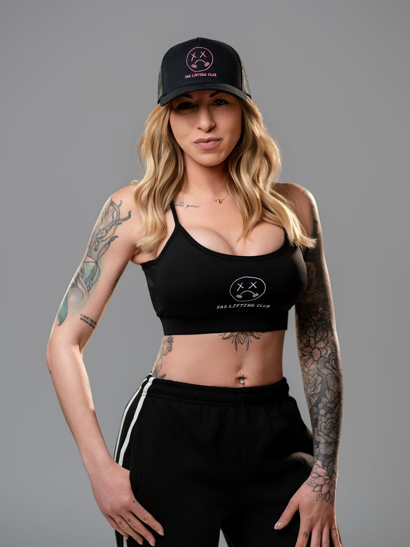 Black Sports Bra