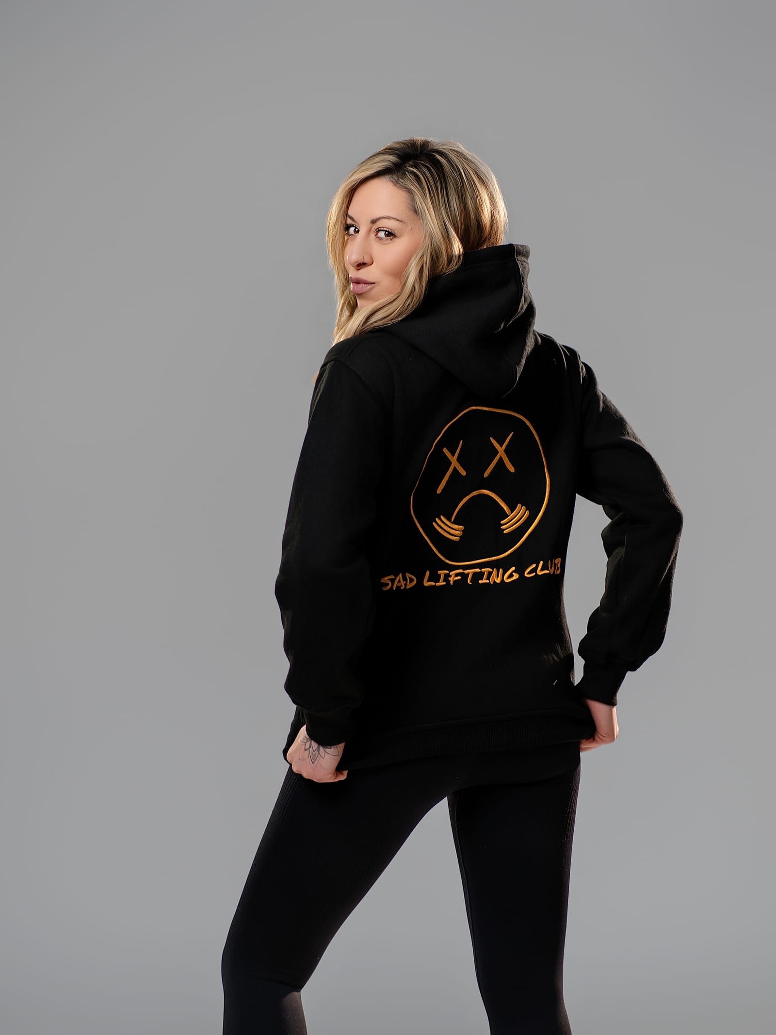 Black/Yellow Hoodie