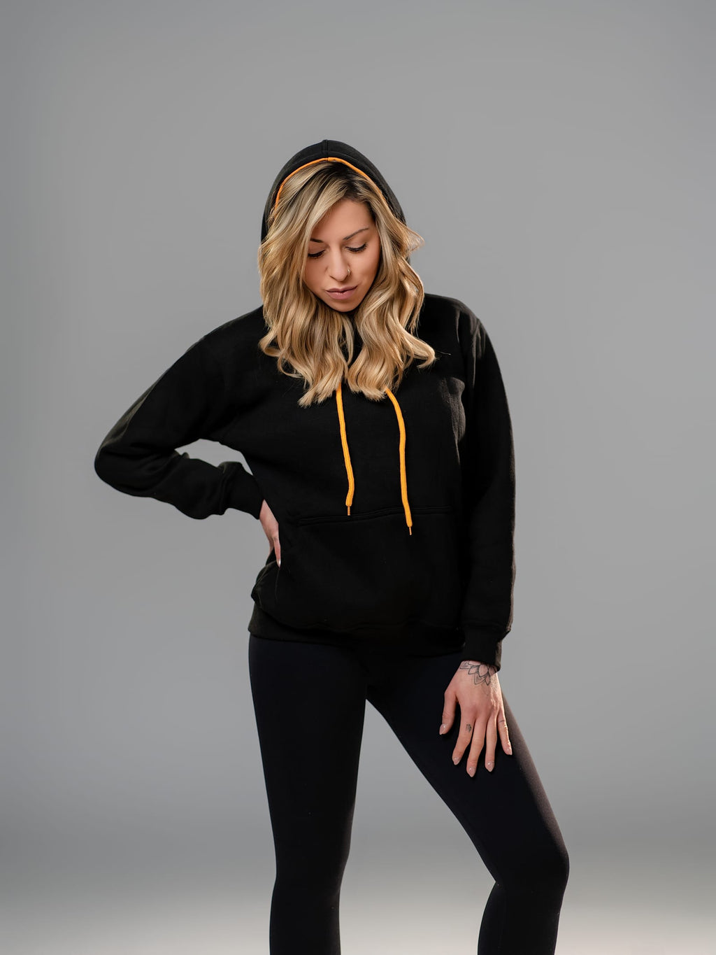 Black/Yellow Hoodie