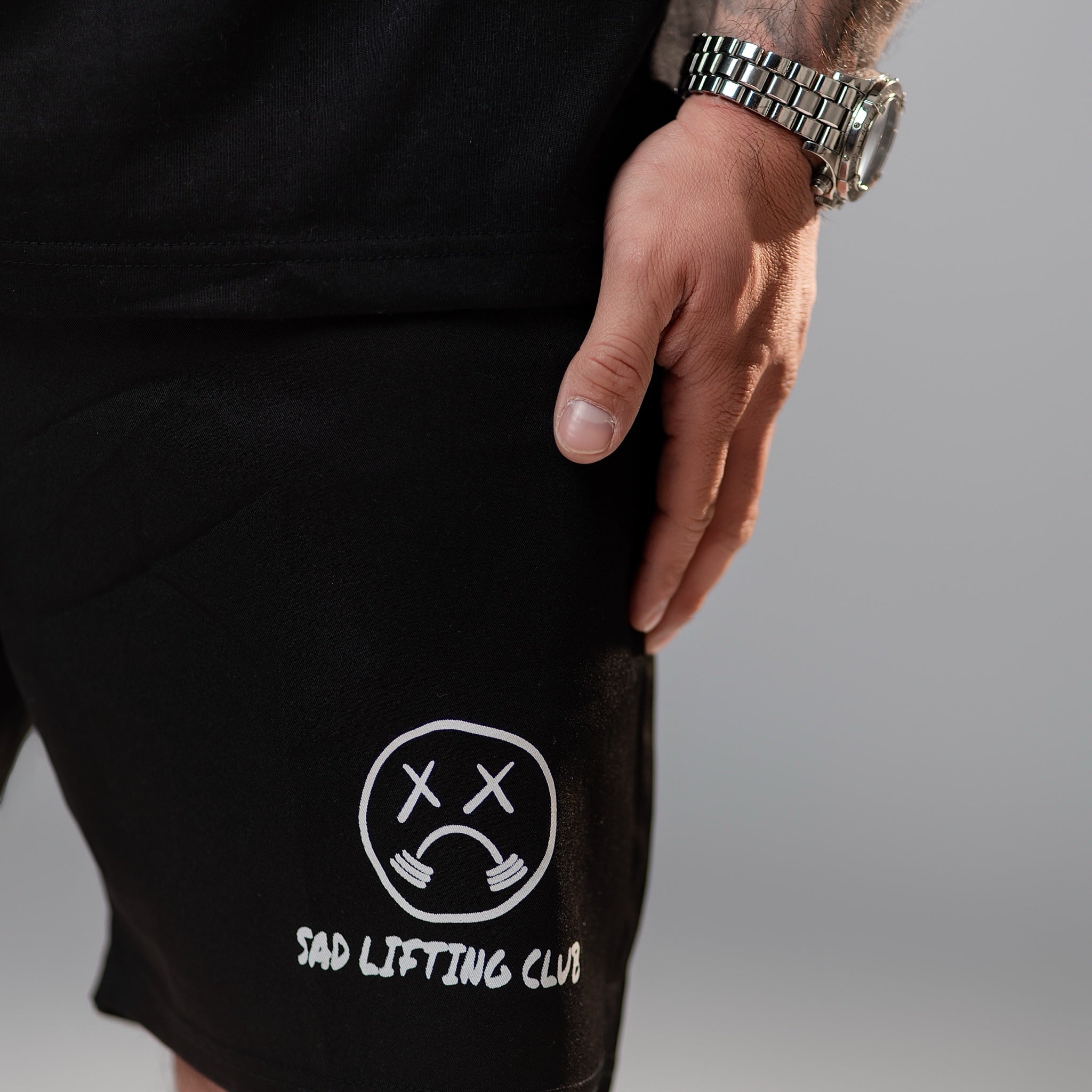 Black Regular Shorts